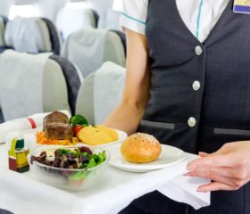 comida de avión